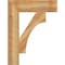Ekena Millwork Westlake Block Rough Sawn Bracket, Western Red Cedar, 6"W x 26"D x 34"H BKT06X26X34WTL05RWR - alternate 2